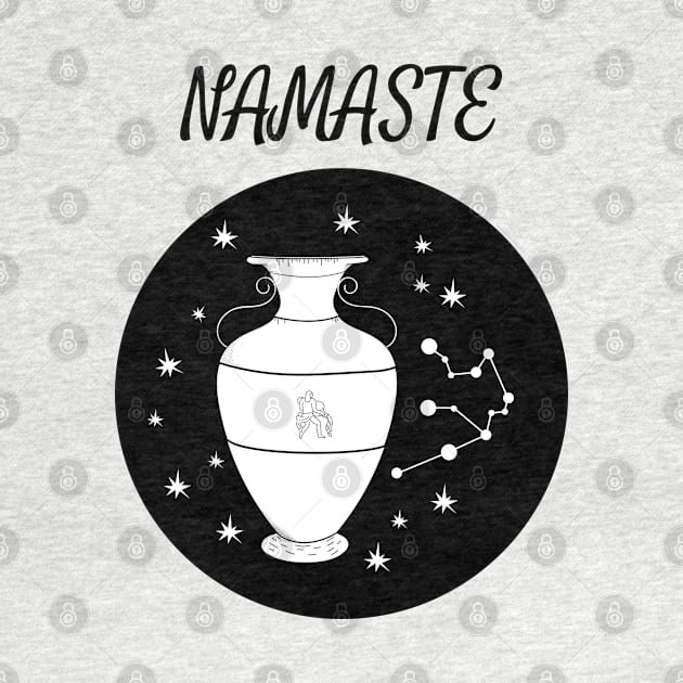 Namaste Aquarius by DesignIndex